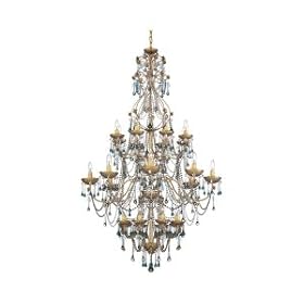 Schonbek Worldwide 1436-82MD 24 Light Rose TwentyFour Chandelier