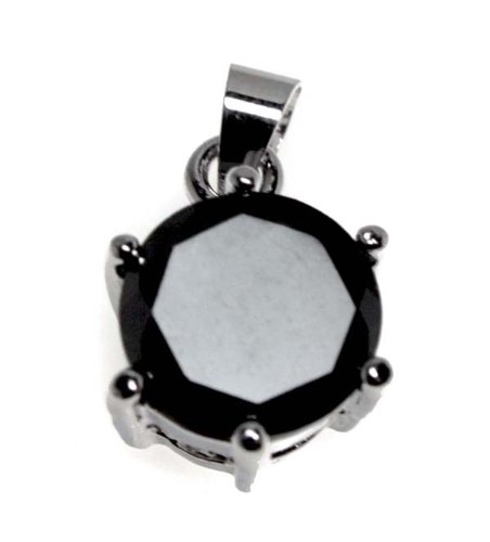 Click here to buy Round Black Onyx Stone Pendant.