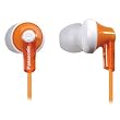 Panasonic RP-HJE120-D In-Ear Earbud Ergo-Fit Headphone (Orange)