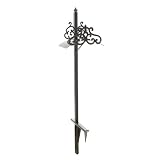 Liberty Garden Products 649 Hyde Park 125-Foot Capacity Two Point Steel Garden Hose Stand Bronze
