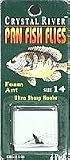 Crystal River Panfish Flies (Black)