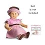 American Girl Bitty Baby Pretty in Pink Dress Outfit (American Girl Bitty Baby/Bitty Twins)