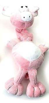 Ethical Pet Plush Barnyard Babbler Dog Toy - Pig - 14 in.