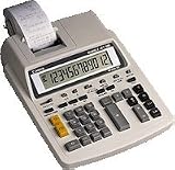 Canon BP1200-DH 12-digit, AC Bubble Jet printing Calculator