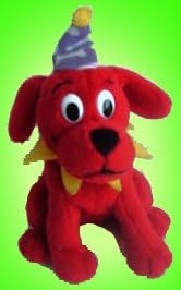 Clifford Happy Birthday Clown Stuffed Character Toy