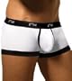2(x)ist Men's Contrast No Show Trunk, Army/Sage, Medium