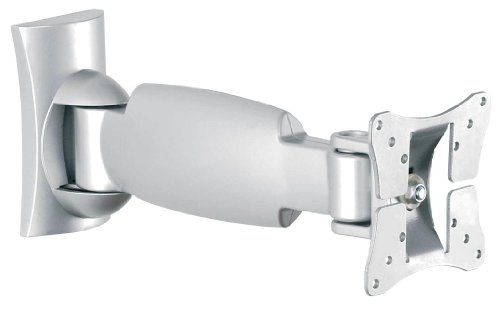 HQ LCD Wandhalter, 25 - 76 cm (10 - 30 Zoll), maximum Belastbarkeit 20 kg, Wandabstand 349 mm, mit Kabelabdeckung