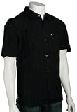 Quiksilver Strips Button Down Shirt - Dark Charcoal
