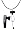 Nectar Genuine Leather Unisex Necklace Bluetooth Headset Holder (Black)