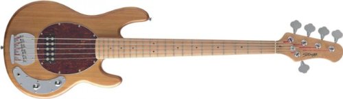 Stagg MB300/5-N B Series Vintage Style Bass Guitar Natural On Sale