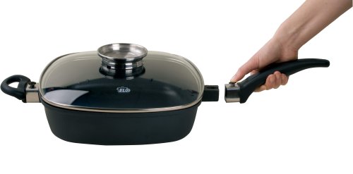 Elo 82078 Quadratische Schmorpfanne Take Off 28 x 28 cm Induktion