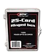 BCW Hinged Box 25 Count - Baseball & Sportcards Card Collecting Supplies
