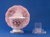 Single Cup and Saucer Display (Item #405C) - 6 Pack