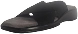 Charleston Shoe Co Womens black East Bay Elastic Flats Size 10