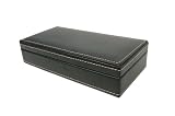 Perry Ellis Portfolio Leather Cuff Link Box Storage Compartment