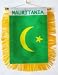 Mauritania - Window Hanging Flags