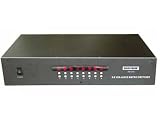 8x8 VGA + Audio Matrix Switcher w/RS-232 and IR Remote, A/V Amplifiers/Extenders/Converters