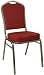 4 Crown Back Stacking Banquet Chair w/Silvervein Frame
