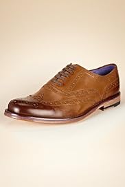 Autograph Leather Layered Sole Brogue Shoes