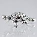 Tiny Turtle Charm in Sterling Silver, #2625