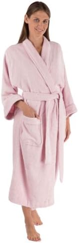 Women's Bamboo/Cotton Terry Cloth Bathrobe Robe; Special Overstock Discount