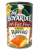 Chef Boyardee Cheese Ravoli 99%Fat Free 15 oz 12 count