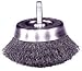 Weiler 1 3/4 Stem-Mounted Crimped Steel Wire Cup Brush