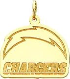 14K Gold NFL San Diego Chargers Logo Charm