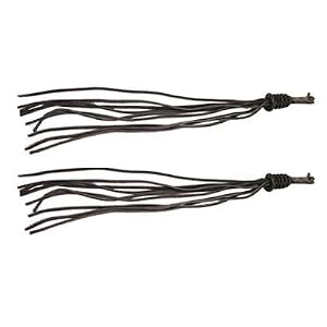 LEATHER HDBR STREAMRS BLACK