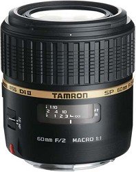 Tamron AF 60mm f/2.0 SP DI II LD IF 1:1 Macro Lens for Canon Digital SLR Cameras
