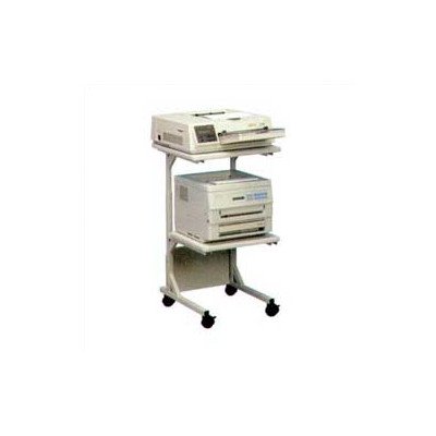 BALT 22001 Double-Purpose Printer Stand with Two Shelves, 18w x 18d x 25 to 29h, Gray On Sale