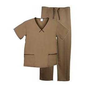 Solid Star Nursing Scrub Set, Medical Uniforms