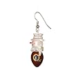 Washington Redskins NFL Snowman Football Earrings (1.5")