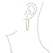 Timeless Minimalist Endless Continuous Lightweight Simple Thin 2mm Tube Hoop Earrings Yellow Gold Plated Brass For Women Teens Polished Finish 1.75 Inch Diameter