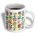 Colorful Retro 50s Lamps - 15oz Mug
