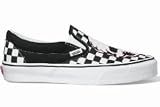 Vans Classic Mens Slip On Skate Shoe Skulls UK 10 Black White
