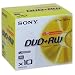 Sony DPW 120A - 10 x DVD+RW - 4.7 GB 1x - 4x - jewel Case - storage media