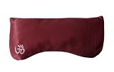 (Price/piece)GOGO Premium Dark Red Yoga Eye Pillow w/Organic Flax Seed & Lavender, Sleep Eye Pillow, Yoga Pillow