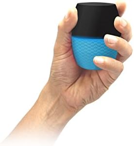 Latte Color Changeable SoundMagic mini potable wireless Bluetooth speaker with a powerful speakers and built-in microphone for hands free calling. Works with iPhone 6, iPhone 6 plus, iPhone 5/5s, , iPad, iTouch, Blackberry, Nexus, Samsung galaxy and other MP3 players wired or wireless (Blue)