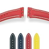 HIRSCH Lionel M, Textile Upper, 80 Blue, 20 mm, for Swatch Chrono