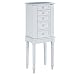 Cottage Jewelry Armoire - White