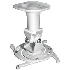 MyWall Deckenhalterung Beamer bis 14kg H 16-1 Beamerhalterung Weiss