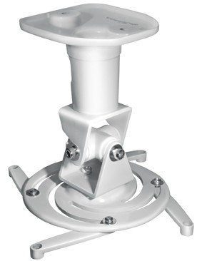 MyWall Deckenhalterung Beamer bis 14kg H 16-1 Beamerhalterung Weiss