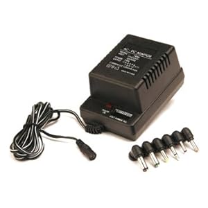 VCT VX-79NP - Multi-purpose Universal AC to DC Converter Adapter With Multiple Tips(1.5, 3, 4.5, 6, 7.5, 9 and 12V DC) - 1000mA VCT VX-79NP - Multi-purpose Universal AC to DC Converter Adapter With Multiple Tips(1.5, 3, 4.5, 6, 7.5, 9 and 12V DC) - 1000mA