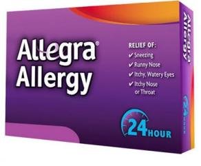 Allegra Allergy - 30 Tablets (180 mg each)