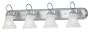 Thomas Lighting Sl7444-78 Elipse Four-Light Bath Fixture, Brushed Nickel