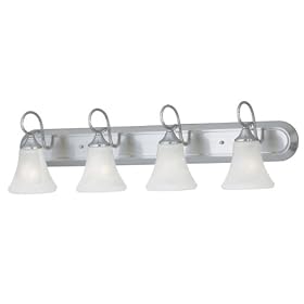 Thomas Lighting Sl7444-78 Elipse Four-Light Bath Fixture, Brushed Nickel