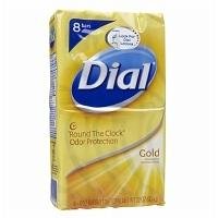 Dial Bar Gold Antibacterial Deodorant Soap, 4 oz ea 8 ct