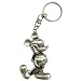 Mickey Mouse 'Hands Behind Back' Pewter Key Chain