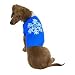 Large Let it Snow Blue Dog Sweater